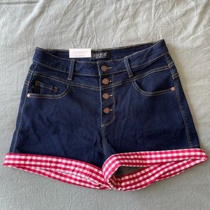 NWT jean shorts